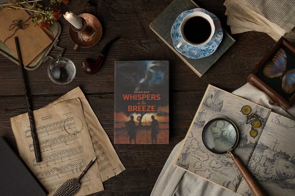 Whispers-in-the-Breeze by Maggie Bain, yound adult fantasy book